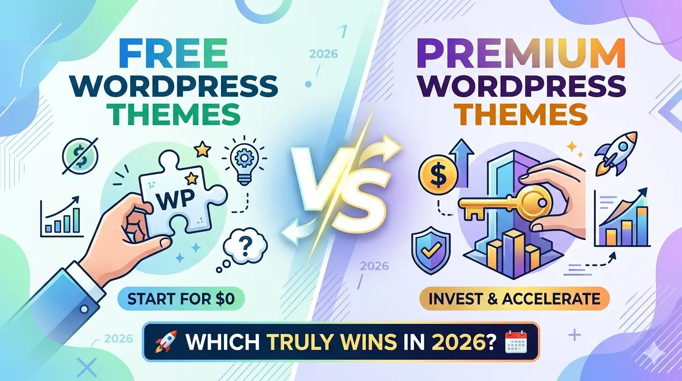 Free vs Premium WordPress Themes Which Truly Wins in 2026